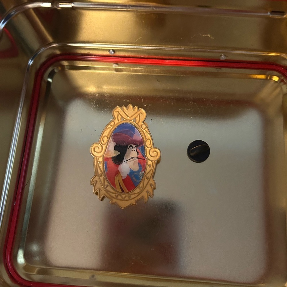 Captain Hook transitional Disney Trading Pin